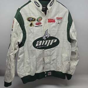 Dale Earnhardt Jr Amp Energy Nascar Jacket Chase Authentics Drivers Line large